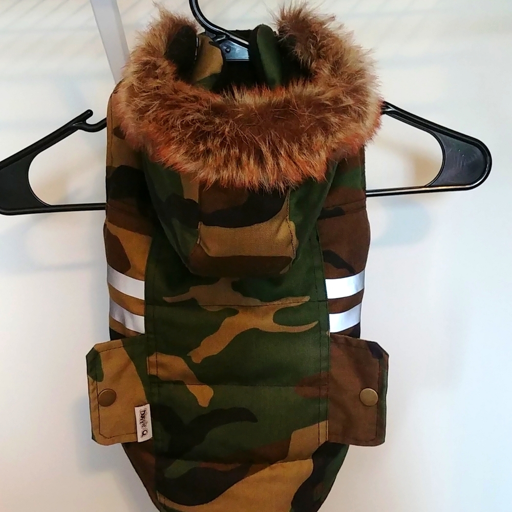 Small dog winter jacket